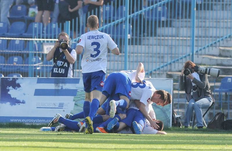 Football. T-Mobile Ekstraklasa. Ruch Chorzow - Lechia Gdansk. 06.05.2012