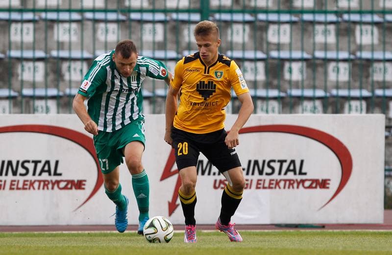 Football. I Liga. Olimpia Grudziadz - GKS Katowice. 11.10.2014