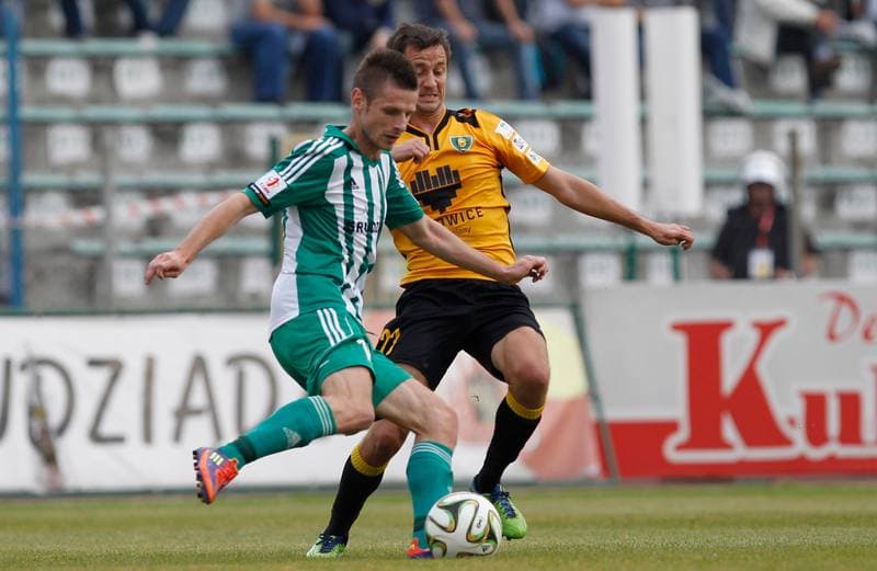 Football. I Liga. Olimpia Grudziadz - GKS Katowice. 11.10.2014