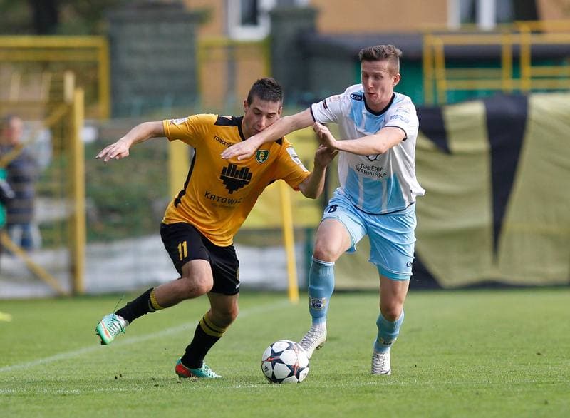Football. I Liga. GKS Katowice - Stomil Olsztyn. 18.10.2014