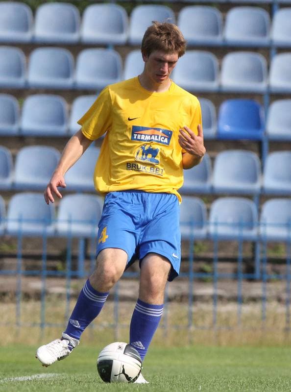 Football. Sparing. Ruch Chorzow - Termalica Bruk-Bet Nieciecza. 23.06.2012