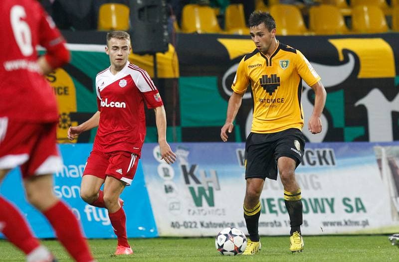 Football. I Liga. GKS Katowice - Dolcan Zabki. 25.10.2014