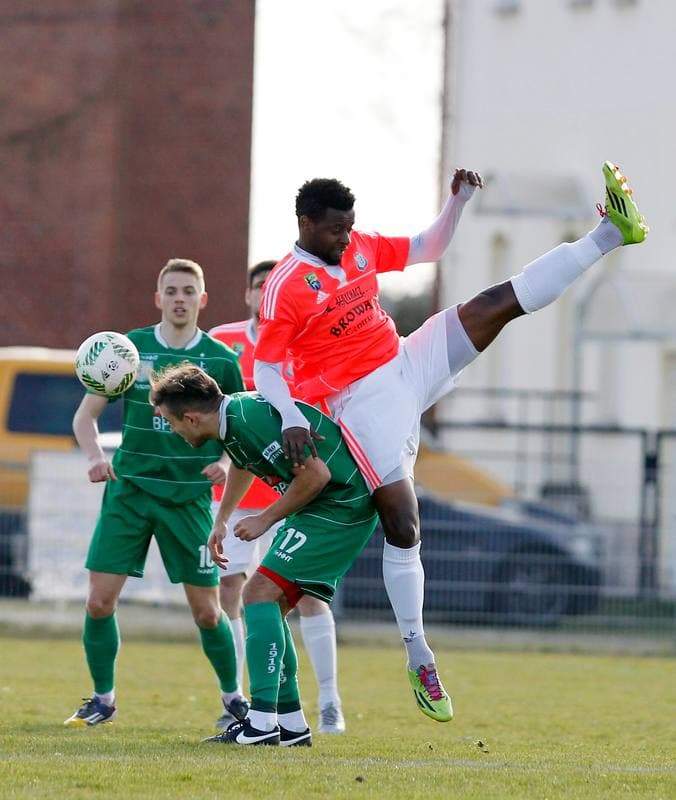 Football. III Liga. LZS Piotrowka - Szombierki Bytom. 19.03.2016