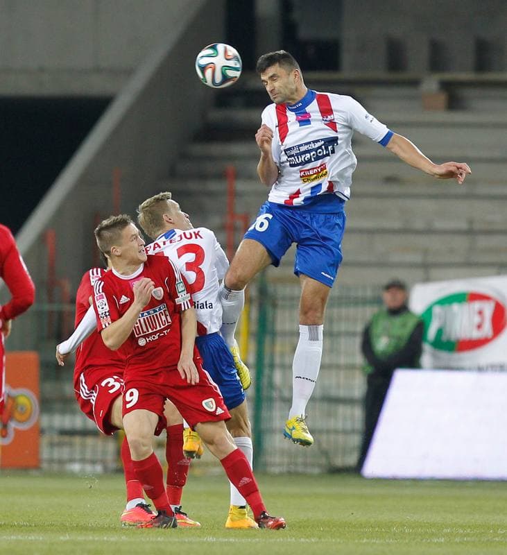 Football. Polish Cup. Podbeskidzie Bielsko Biala - Piast Gliwice. 19.03.2015