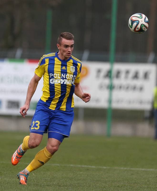 Football. I Liga. MKS Kluczbork - Arka Gdynia. 26.03.2016