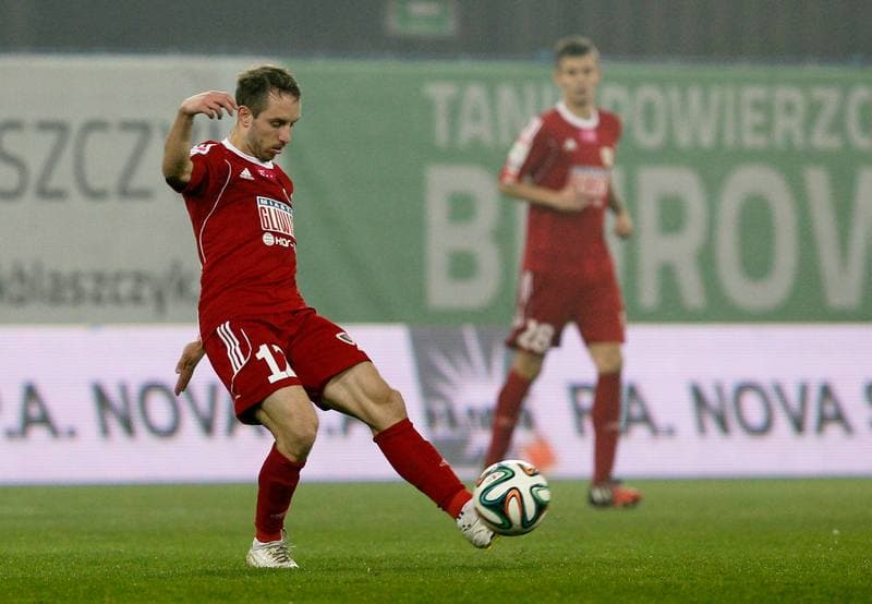 Football. T-Mobile Ekstraklasa. Piast Gliwice - Gornik Leczna. 07.11.2014