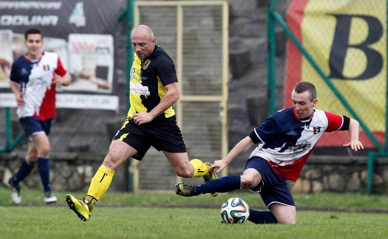 Football. IV Liga. Sarmacja Bedzin - Ruch Radzionkow. 08.11.2014