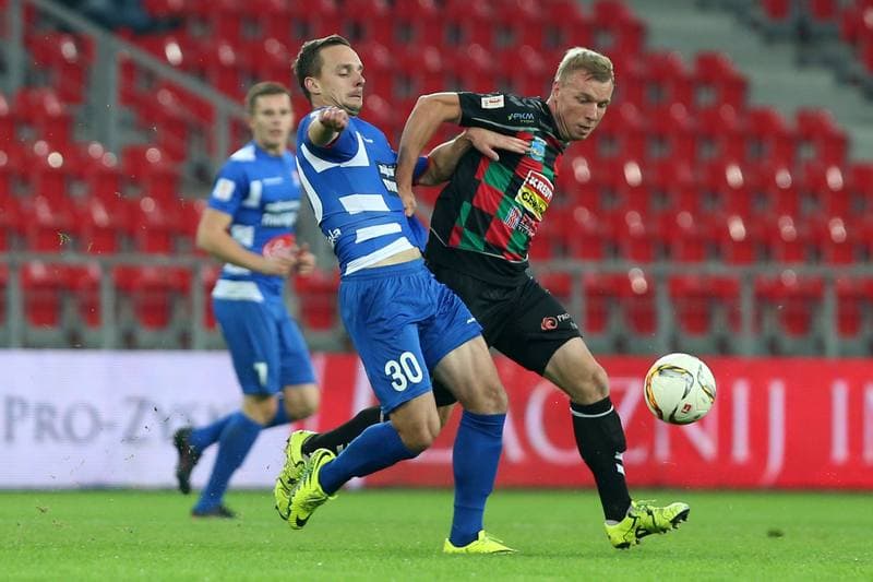 Football. I Liga. GKS Tychy - Podbeskidzie Bielsko-Biala. 15.10.2016