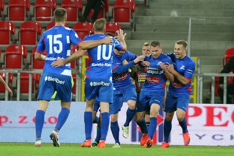Football. I Liga. GKS Tychy - Podbeskidzie Bielsko-Biala. 15.10.2016