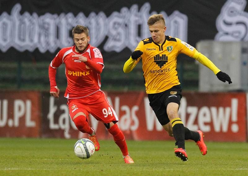 Football. I Liga. Widzew Lodz - GKS Katowice. 22.11.2014