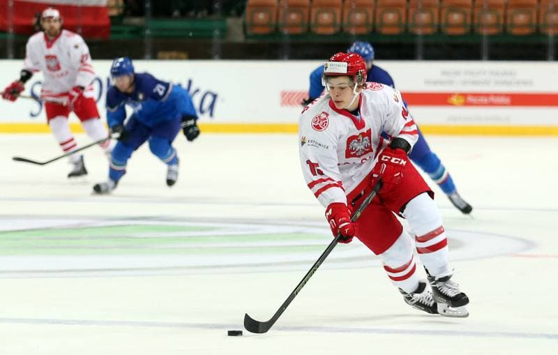 Ice Hockey. World Championship Division 1A. Italy - Poland. 23.04.2016