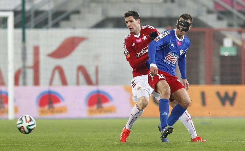 Football. PKO BP Ekstraklasa. Piast Gliwice - Wisla Krakow. 03.10.2015