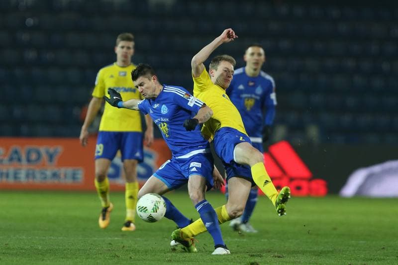 Football. Lotto Ekstraklasa. Ruch Chorzow - Arka Gdynia. 05.12.2016