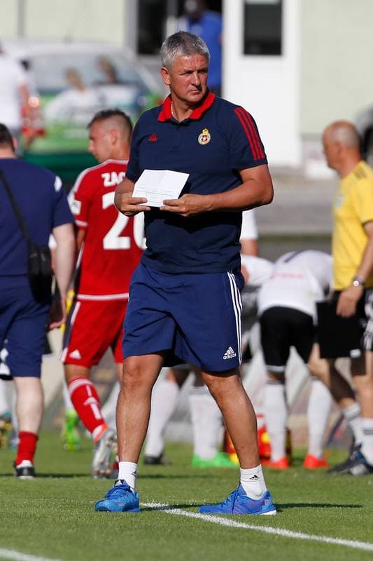 Football. Sparing. MFK Karvina - Wisla Krakow. 05.07.2016