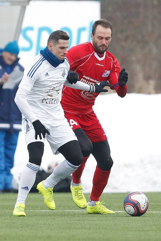 Football. Sparing. FK Poprad - Podbeskidzie Bielsko-Biala. 20.01.2017