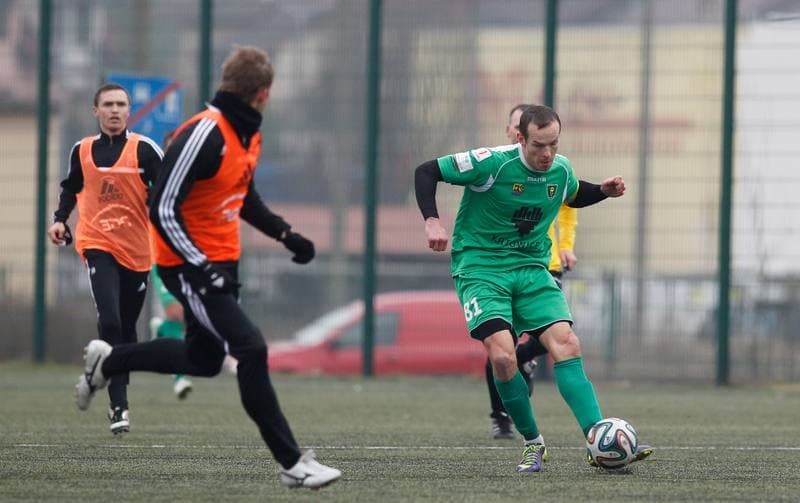 Football. Friendly Match. GKS Belchatow - GKS Katowice. 21.02.2015