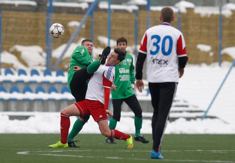 Football. Friendly Match. Rozwoj Katowice - Gornik II Zabrze. 28.01.2015