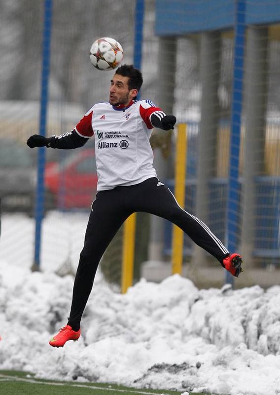 Football. Friendly Match. Rozwoj Katowice - Gornik II Zabrze. 28.01.2015