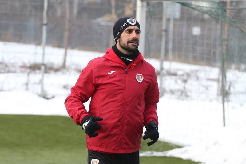 Football. Piast Gliwice. Training. 02.02.2017