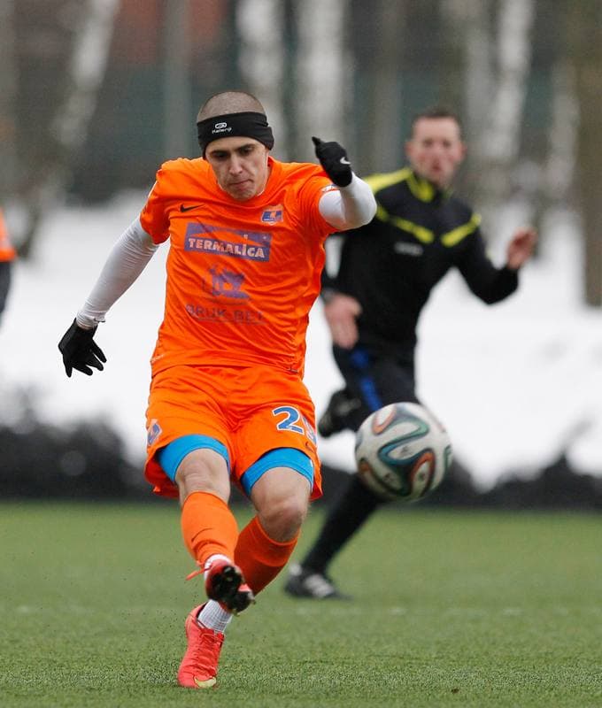 Football. Friendly Match. Termalica Bruk Bet Nieciecza - Odra Opole. 30.01.2015