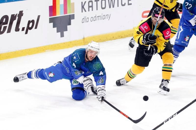 Ice Hockey. Tauron Hokej Liga. Tauron KH GKS Katowice - Unia Oswiecim. 03.02.2017