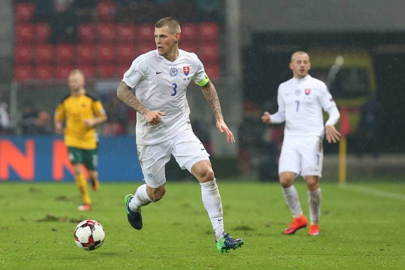 Football. World Cup Qualifiers. Slovakia - Lithuania. 11.11.2016