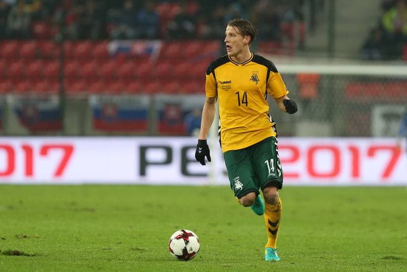 Football. World Cup Qualifiers. Slovakia - Lithuania. 11.11.2016