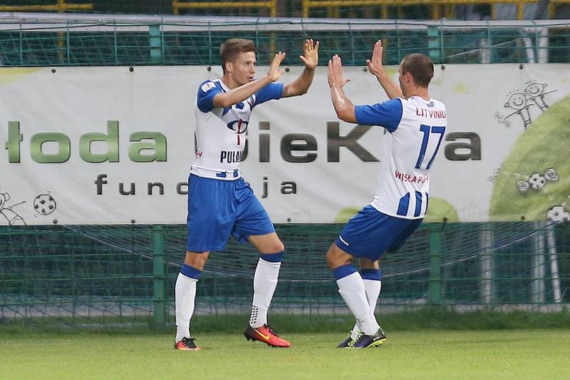 Football. I Liga. GKS Katowice - Wisla Pulawy. 09.09.2016