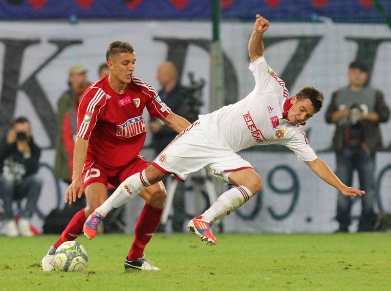 Football. T-Mobile Ekstraklasa. Piast Gliwice - Wisla Krakow. 01.10.2012