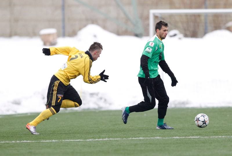 Football. Friendly Match. GKS Katowice - MFK Karvina. 06.02.2015