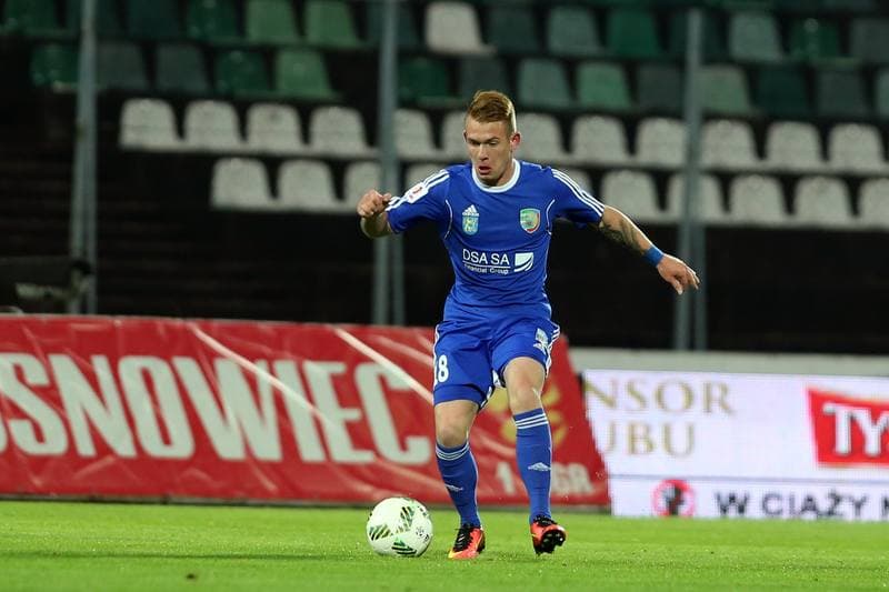 Football. I Liga. Zaglebie Sosnowiec - Miedz Legnica. 16.10.2016