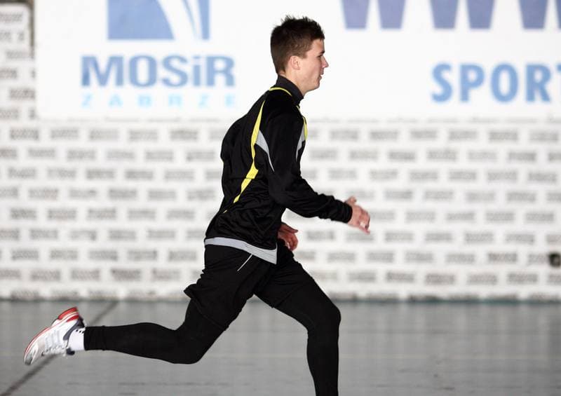 Football. GKS Katowice. Training. 19.01.2015