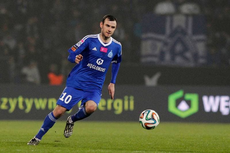 Football. T-Mobile Ekstraklasa. Ruch Chorzow - Lechia Gdansk. 27.02.2015