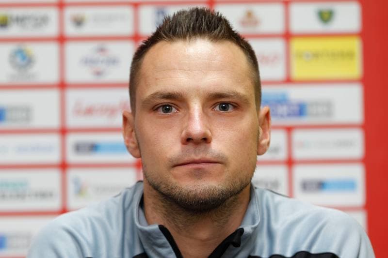 Football. GKS Katowice. Press Conference. 20.10.2016