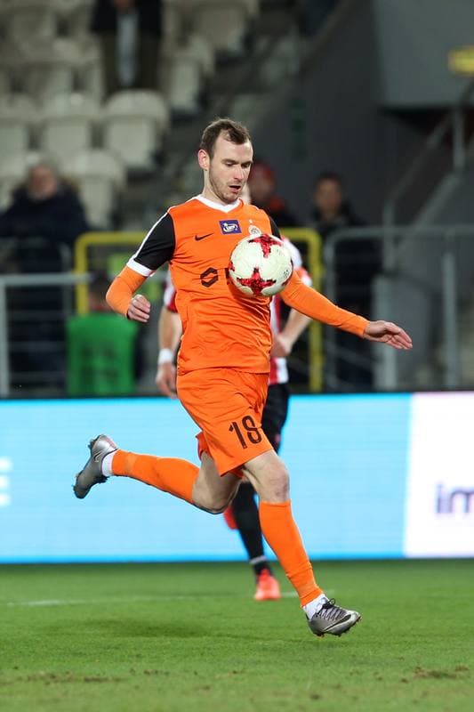 Football. Lotto Ekstraklasa. Cracovia Krakow - Zaglebie Lubin. 13.03.2017