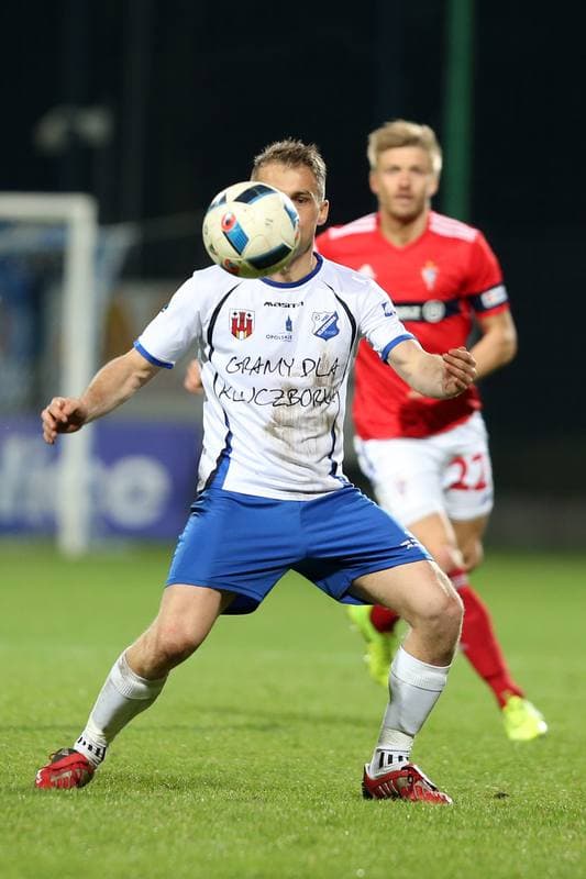 Football. Nice I Liga. MKS Kluczbork - Gornik Zabrze. 01.04.2017