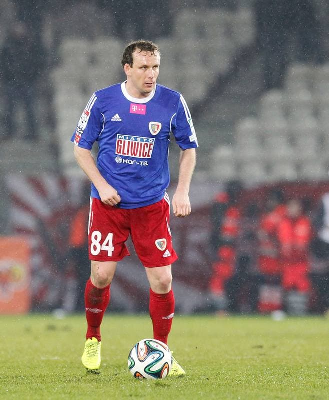 Football. T-Mobile Ekstraklasa. Cracovia Krakow - Piast Gliwice. 13.03.2015