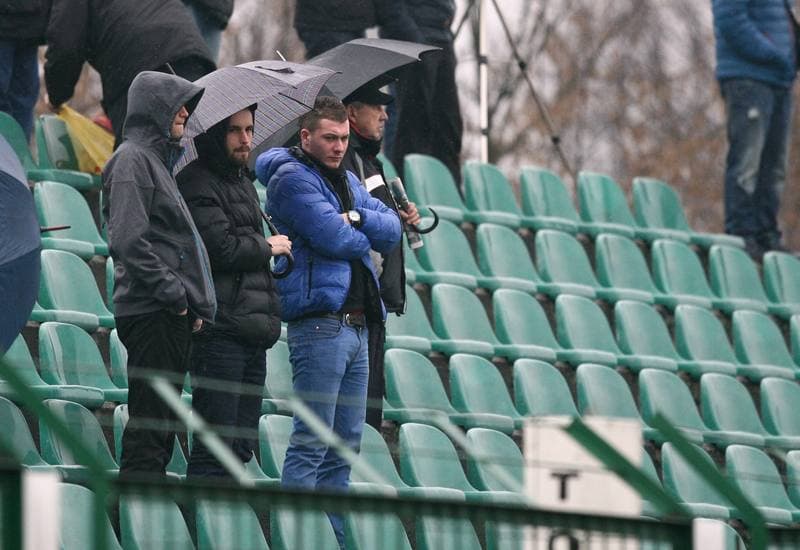 Football. III Liga. Grunwald Ruda Slaska - Gornik Wesola. 14.03.2015