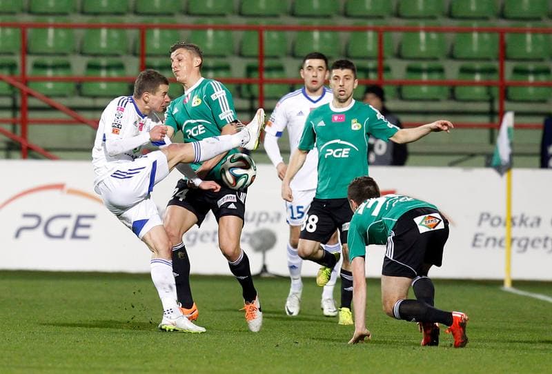 Football. T-Mobile Ekstraklasa. GKS Belchatow - Ruch Chorzow. 16.03.2015