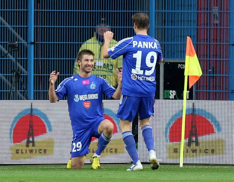 Football. T-Mobile Ekstraklasa. Piast Gliwice - Ruch Chorzow. 03.11.2012
