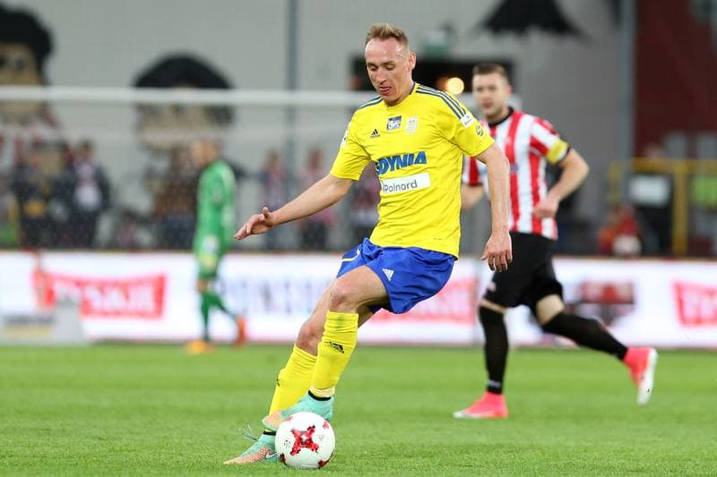 Football. Lotto Ekstraklasa. Cracovia Krakow - Arka Gdynia. 08.05.2017