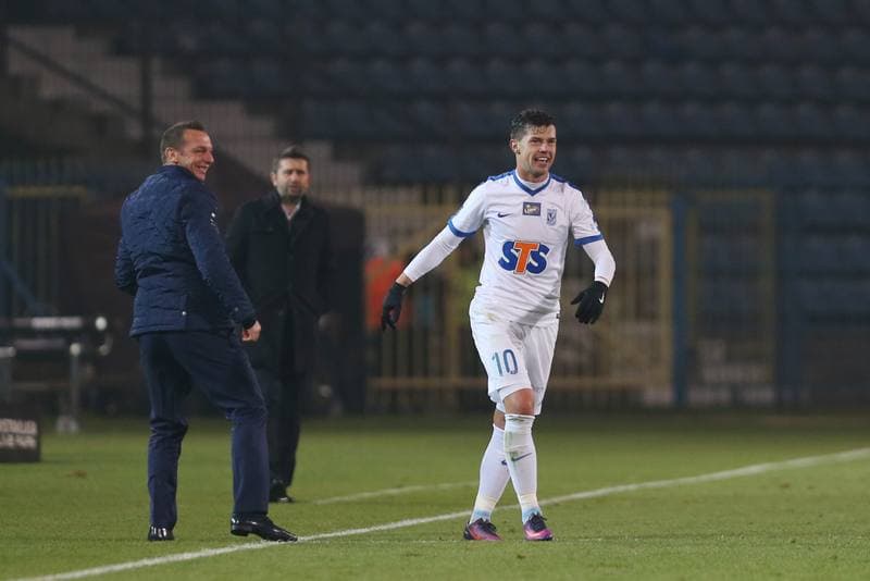 Football. Lotto Ekstraklasa. Ruch Chorzow - Lech Poznan. 04.11.2016