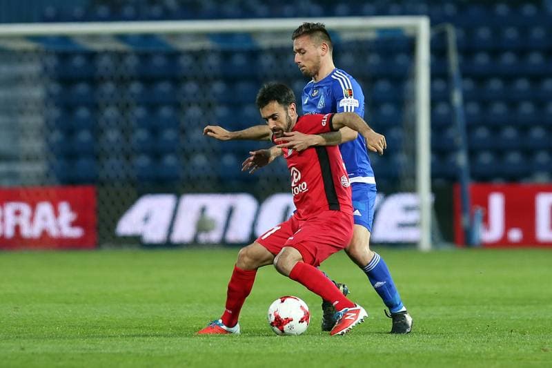 Football. Lotto Ekstraklasa. Ruch Chorzow - Piast Gliwice. 16.05.2017