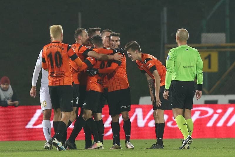 Football. I Liga. Zaglebie Sosnowiec - Chrobry Glogow. 05.11.2016