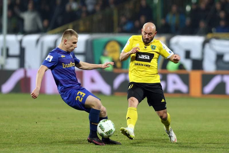 Football. Nice I Liga. GKS Katowice - Stomil Olsztyn. 10.03.2017