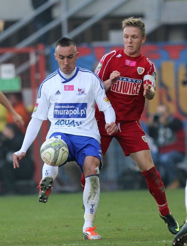 Football. T-Mobile Ekstraklasa. Piast Gliwice - Podbeskidzie Bielsko-Biala. 17.11.2012