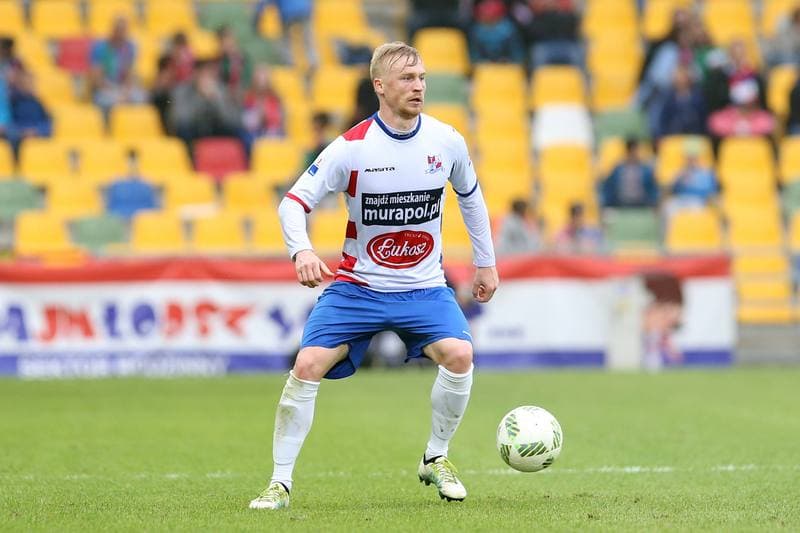 Football. Nice I liga. Podbeskidzie Bielsko-Biala - Sandecja Nowy Sacz. 20.05.2017
