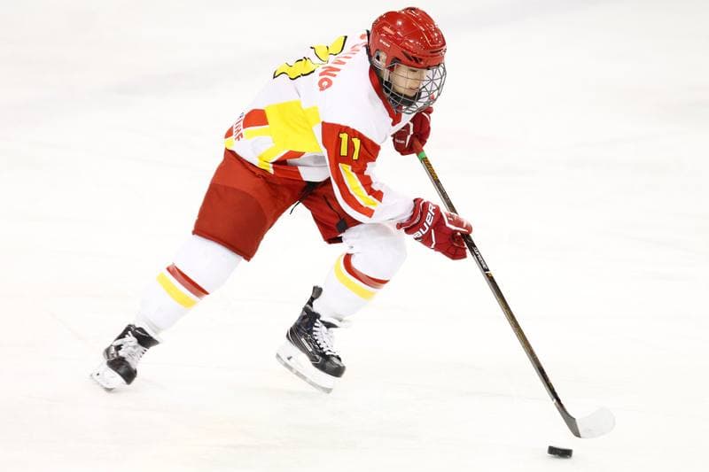 Ice Hockey. Women's World Championship. Italy - China. 12.04.2017
