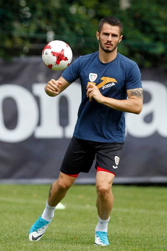 Football. Piast Gliwice. Training. 17.08.2017
