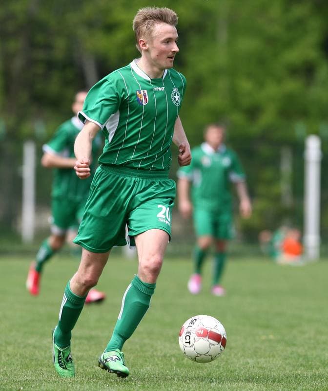 Football. III Liga Opolsko Slaska. Grunwald Ruda Slaska - Szombierki Bytom. 09.05.2015